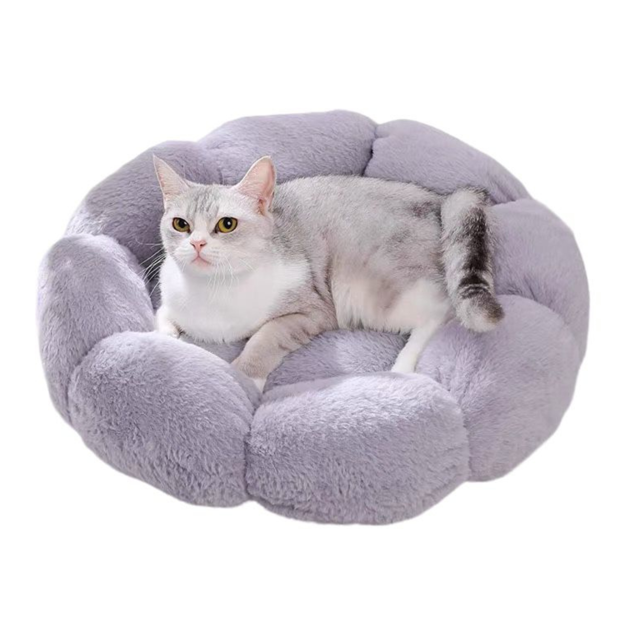 Flower Fluffy Pet Bed