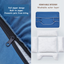 Removable Modern Blue Pet Bed