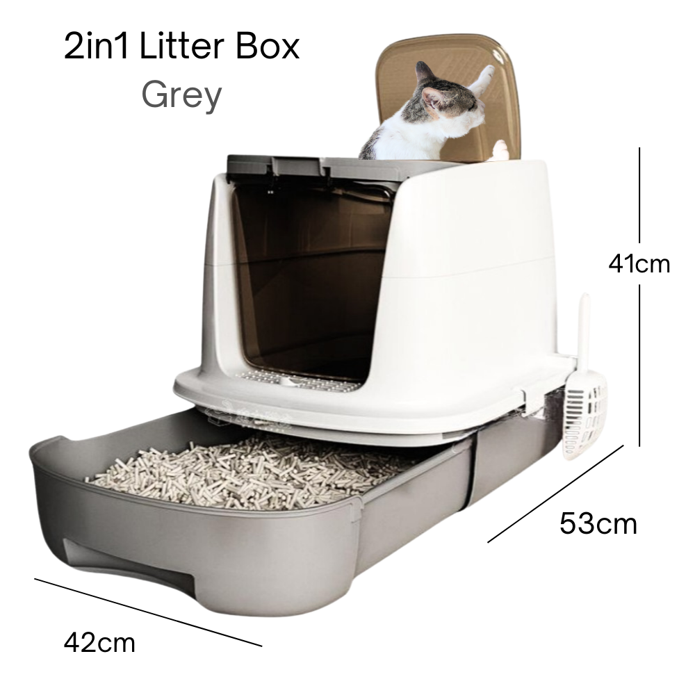 Low entrance litter box best sale