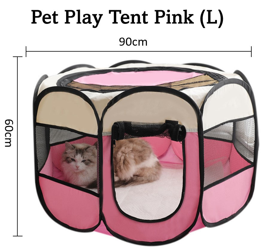 Pet Playpen Fence (Pink)