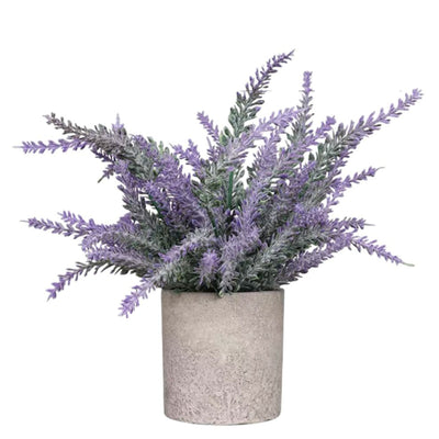 Artificial Small Table Plant R in Pulp Pot