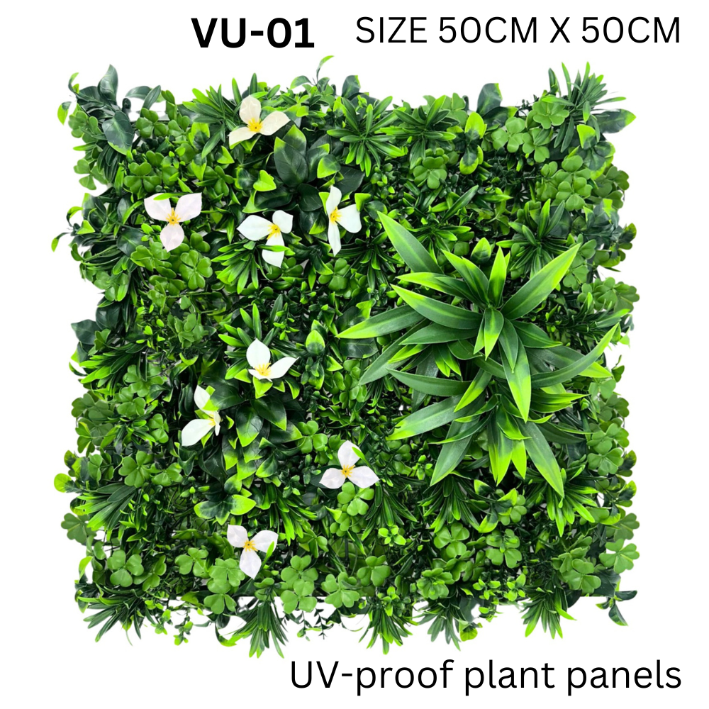 Artificial Wall Plant Panel Backdrop UV-01