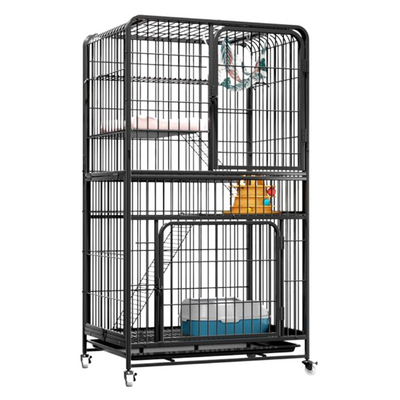 4-Tier Metal Cat Cage Crate