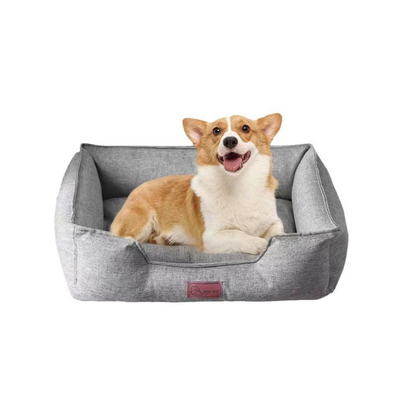 Scratch Proof Pet Bed (Grey)