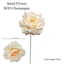 Artificial Rose Flower Single Stem