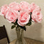 Artificial Rose Flower with Leave (3 stems)