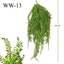 Artificial Hanging Vine For Wall Plant