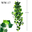 Artificial Hanging Vine For Wall Plant