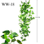 Artificial Hanging Vine For Wall Plant