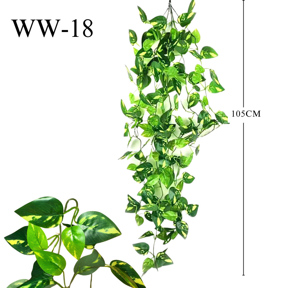 Artificial Hanging Vine For Wall Plant