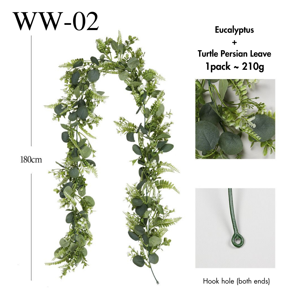 Artificial Hanging Vine For Wall Plant