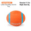 Squeaky Latex Rubber Dog Toy Soft Balls - Rugby Ball