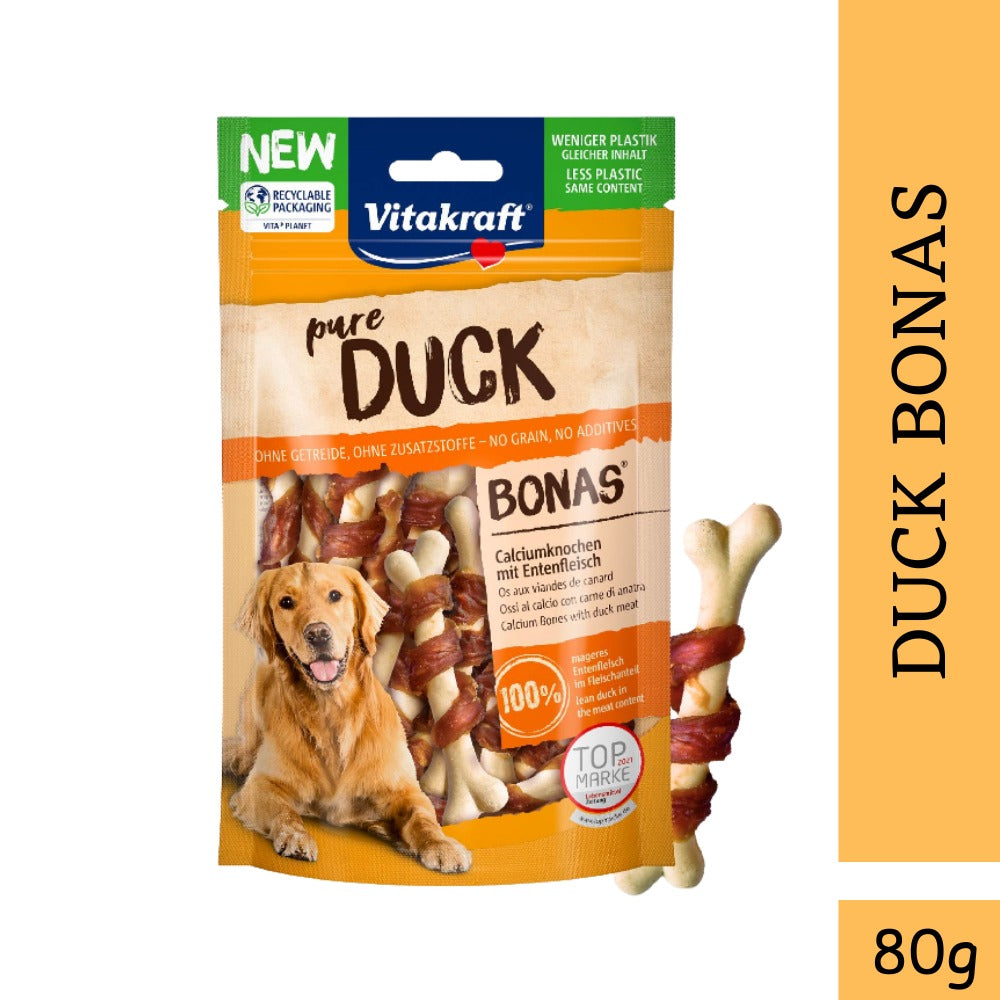 Vitakraft Bonas Chew Stick 80g (Dog Treats Snacks Chews)