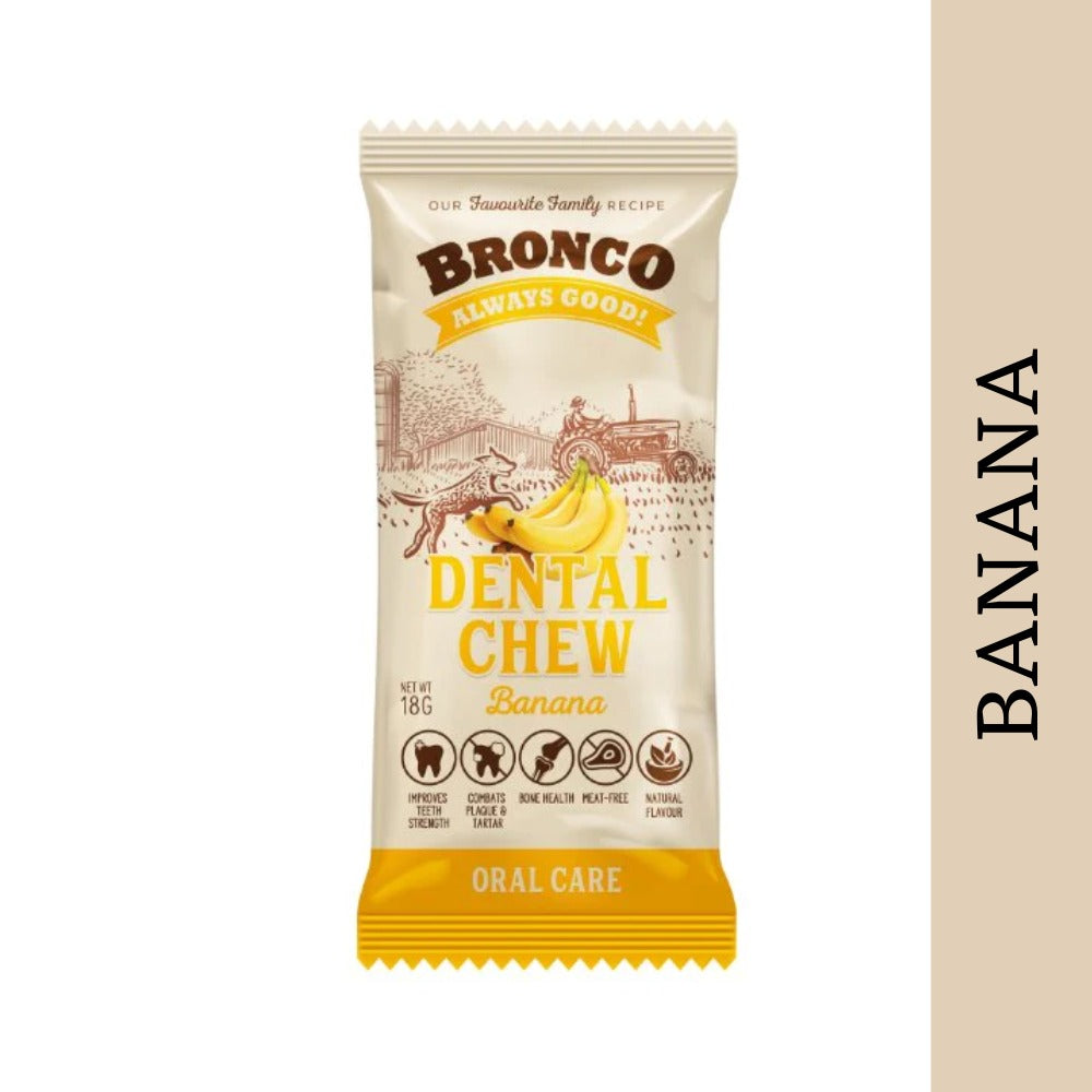 Bronco Dental Chew for Dogs 18g