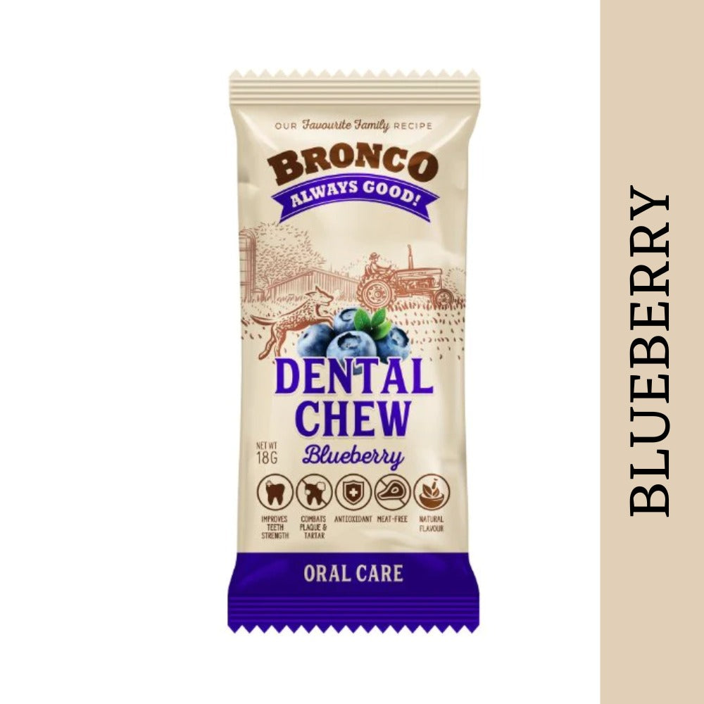 Bronco Dental Chew for Dogs 18g