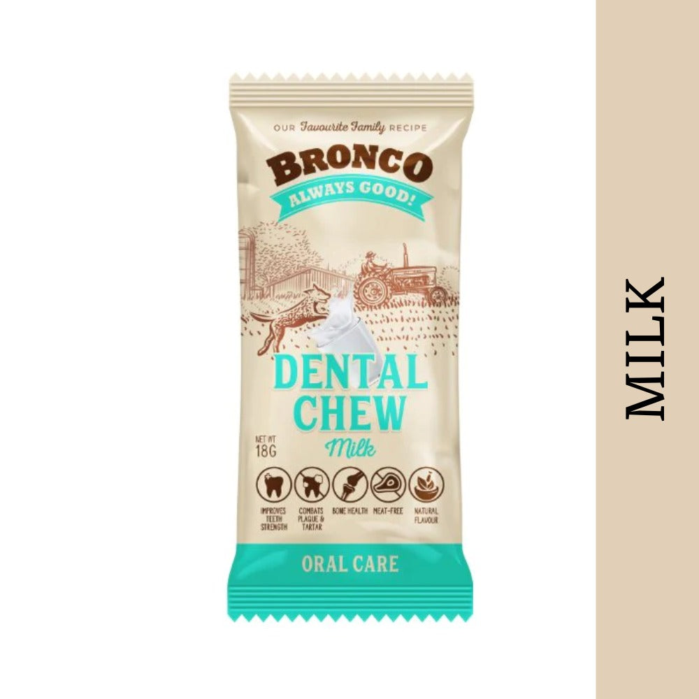 Bronco Dental Chew for Dogs 18g