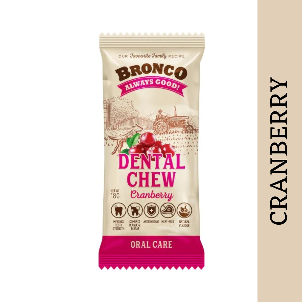 Bronco Dental Chew for Dogs 18g