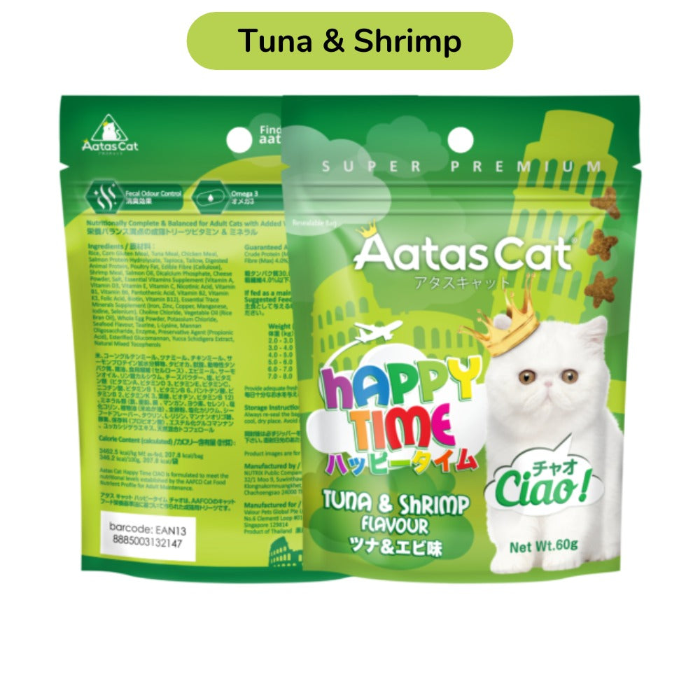 Aatas Happy Time Treats 60g (Bundle of 2)