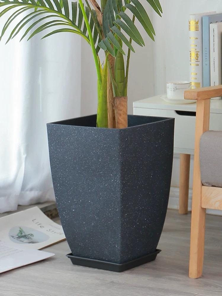 Stone Planter Pot (Square)