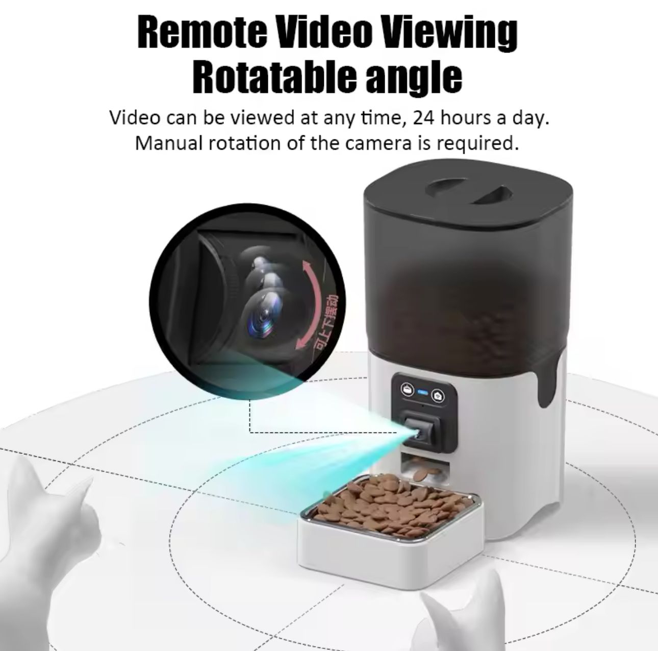 Wifi Feeder with Camera (6L)