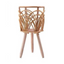 Nordic Bamboo Basket With Stand