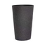 Ellipse Tall Imitation Cement Pot (Black)