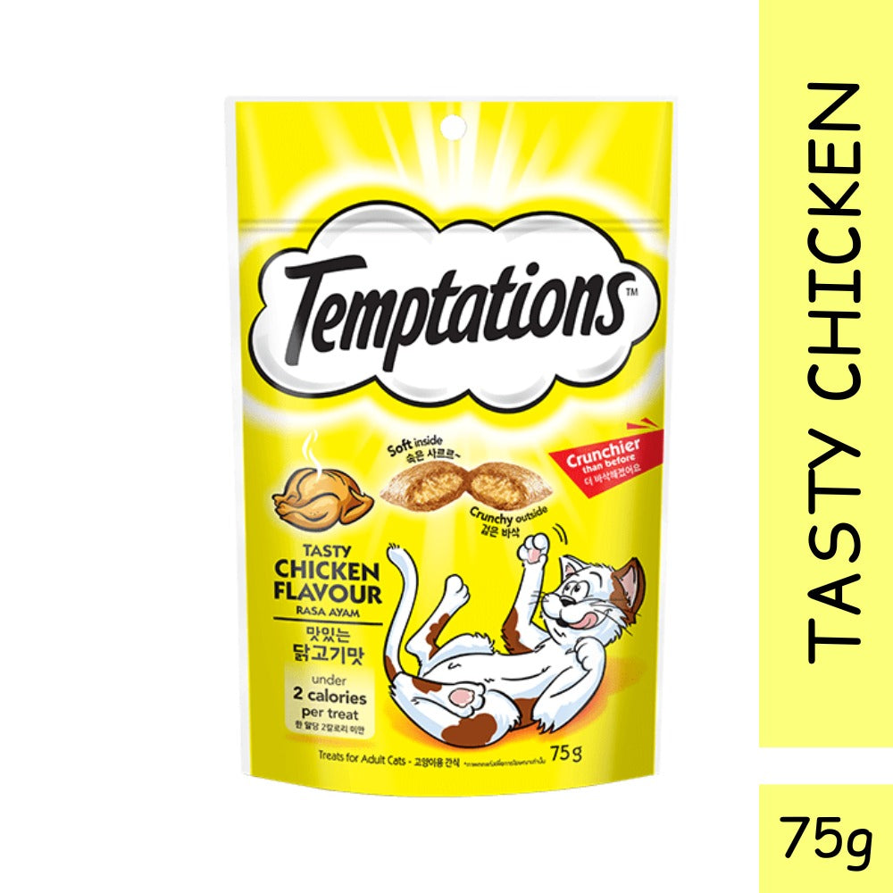 TEMPTATIONS Cat Treat Pocket Snack 75g