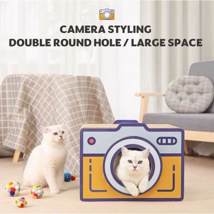 Camera Design Cat Scratching Board