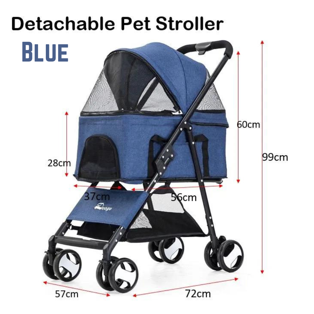 3in1 Pet Stroller, Carrier and Car Seat