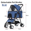 3in1 Pet Stroller, Carrier and Car Seat