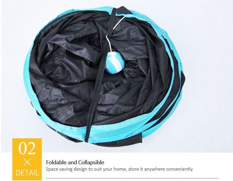 Cat Collapsible Indoor T-Type Tunnel