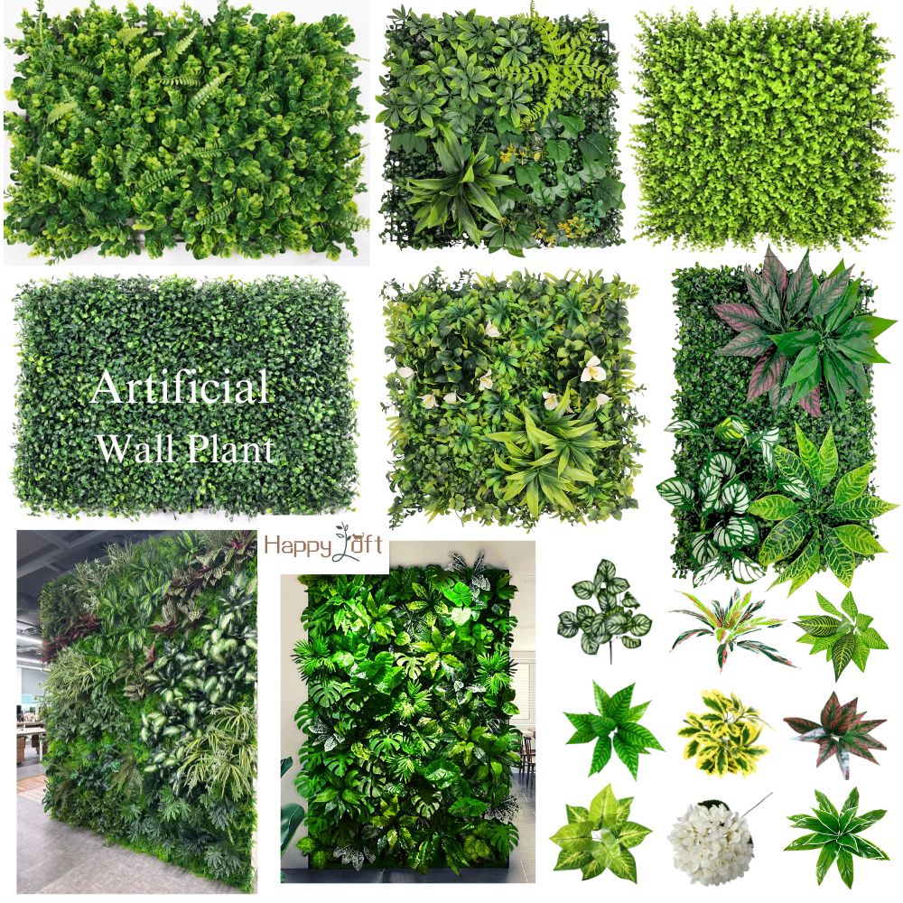 Artificial Assorted Wall Plants