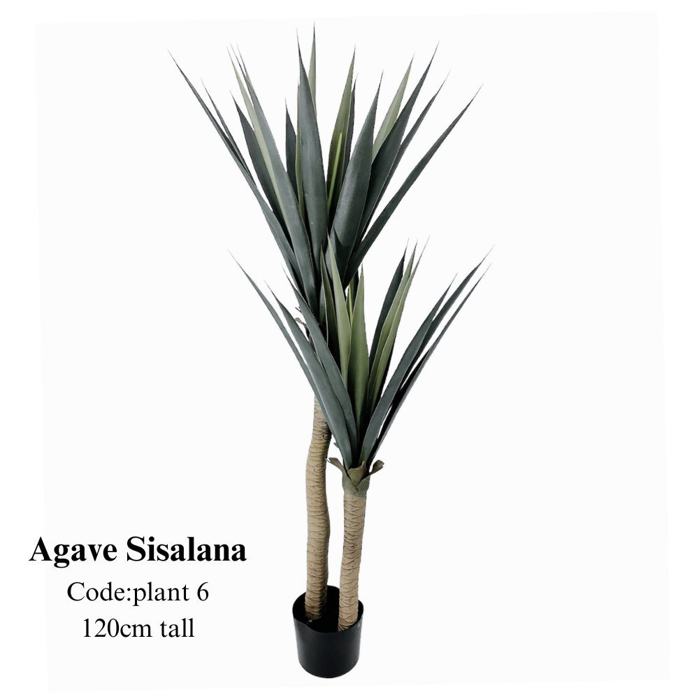 Artificial Agave Sisalana / Home Office Decoration / Large Fake Plant
