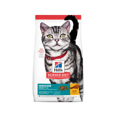 Hill's Science Diet Adult Indoor Chicken Recipe Dry Cat Food 1.58kg
