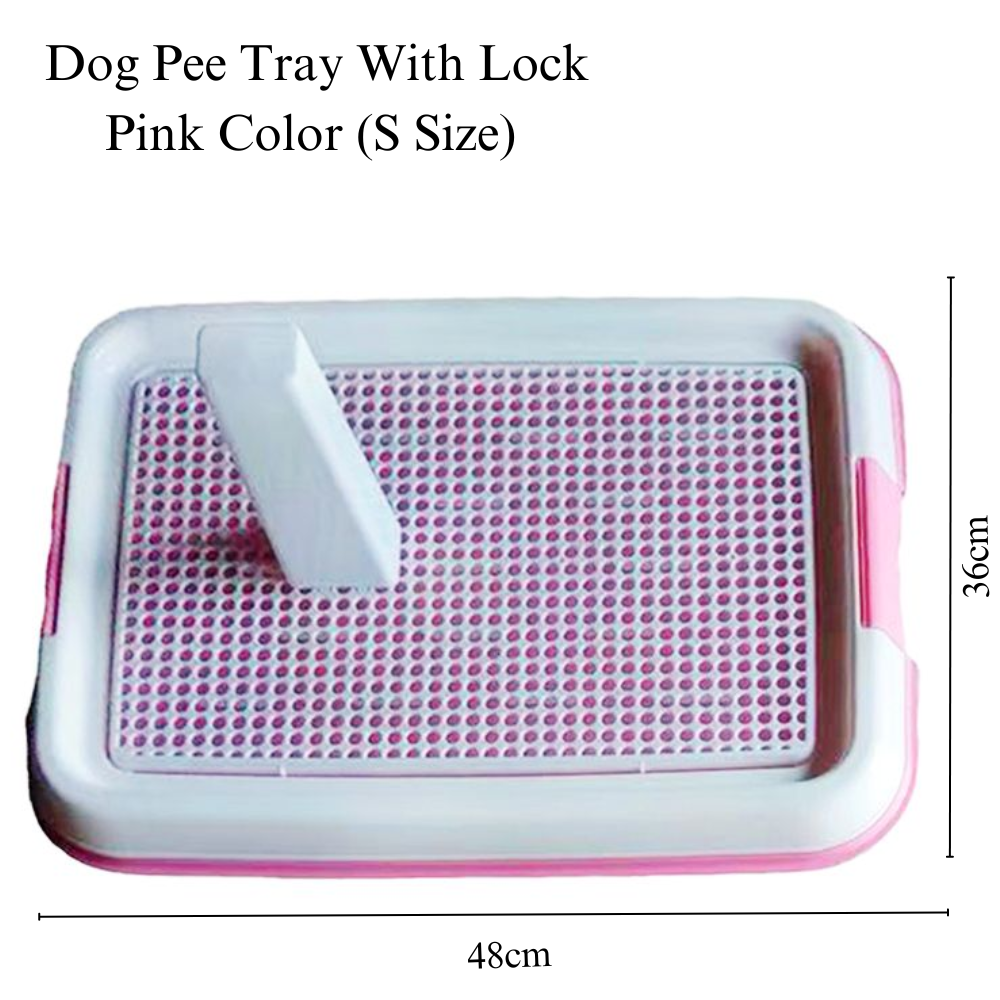 Dog Pee Tray with Lock