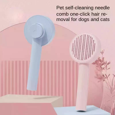 Pet Smoothing Premium Brush (with button)