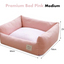 Removable Cover Pet Bed (Pink)