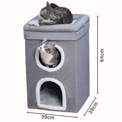 Double Storey Cat Cave