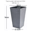 Imitation Tall Plant Pot (Grey)