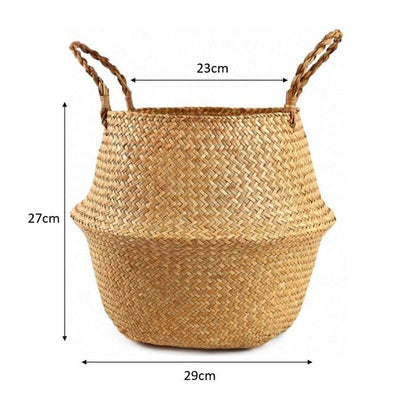 Rattan Basket (Wave)