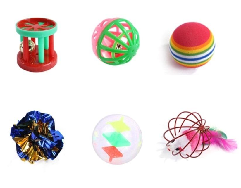 Cat Playing Toys Set (21 pcs)