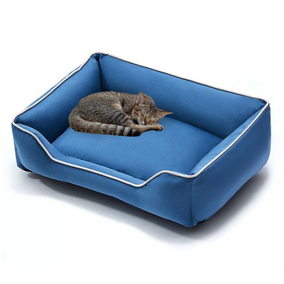 Removable Modern Blue Pet Bed