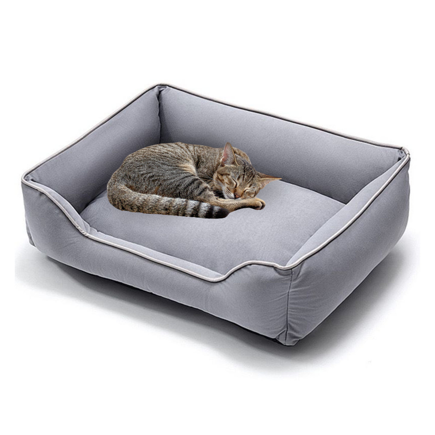 Removable Modern Grey Pet Bed