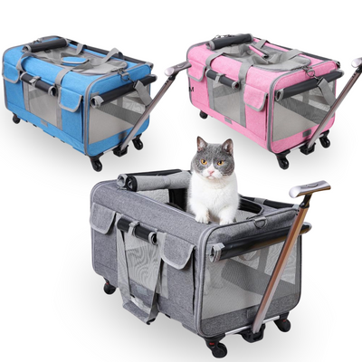 Pet Sling and Luggage Trolley Carrier (60cm)