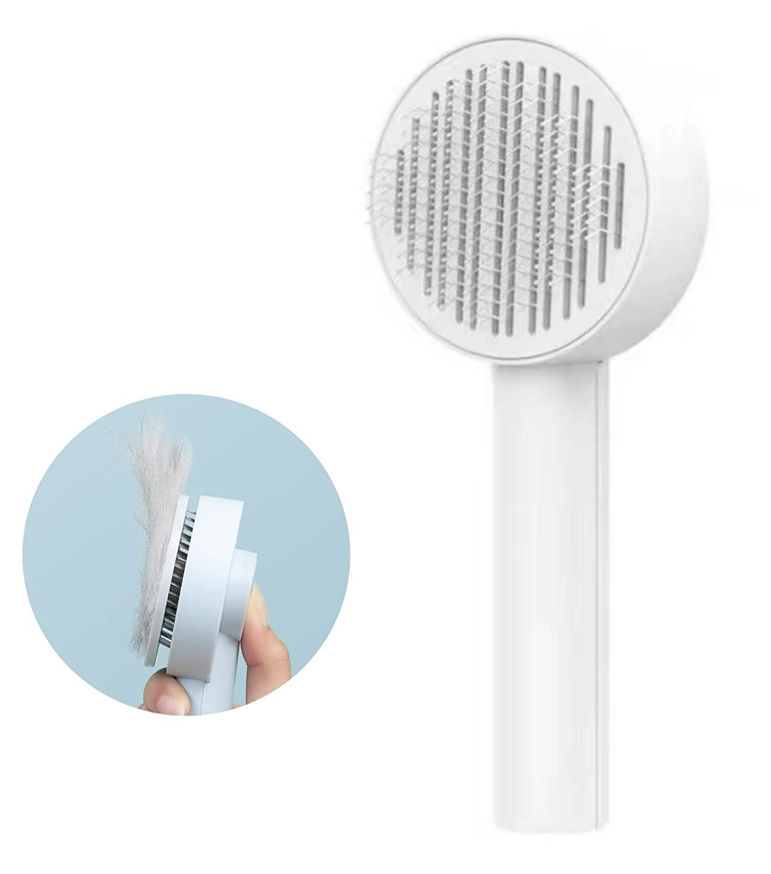 Pet Smoothing Premium Brush (with button)