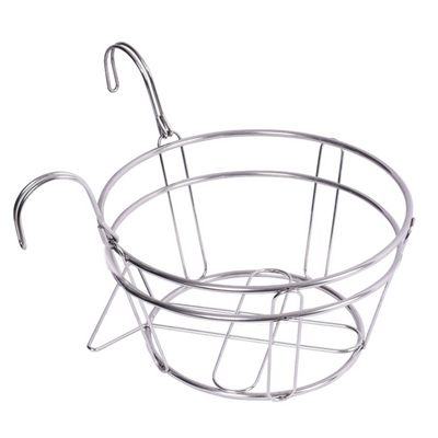 Round Stainless Steel Hanging Basket