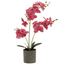 Artificial Orchid in Pot - Grey Stone (44cm)