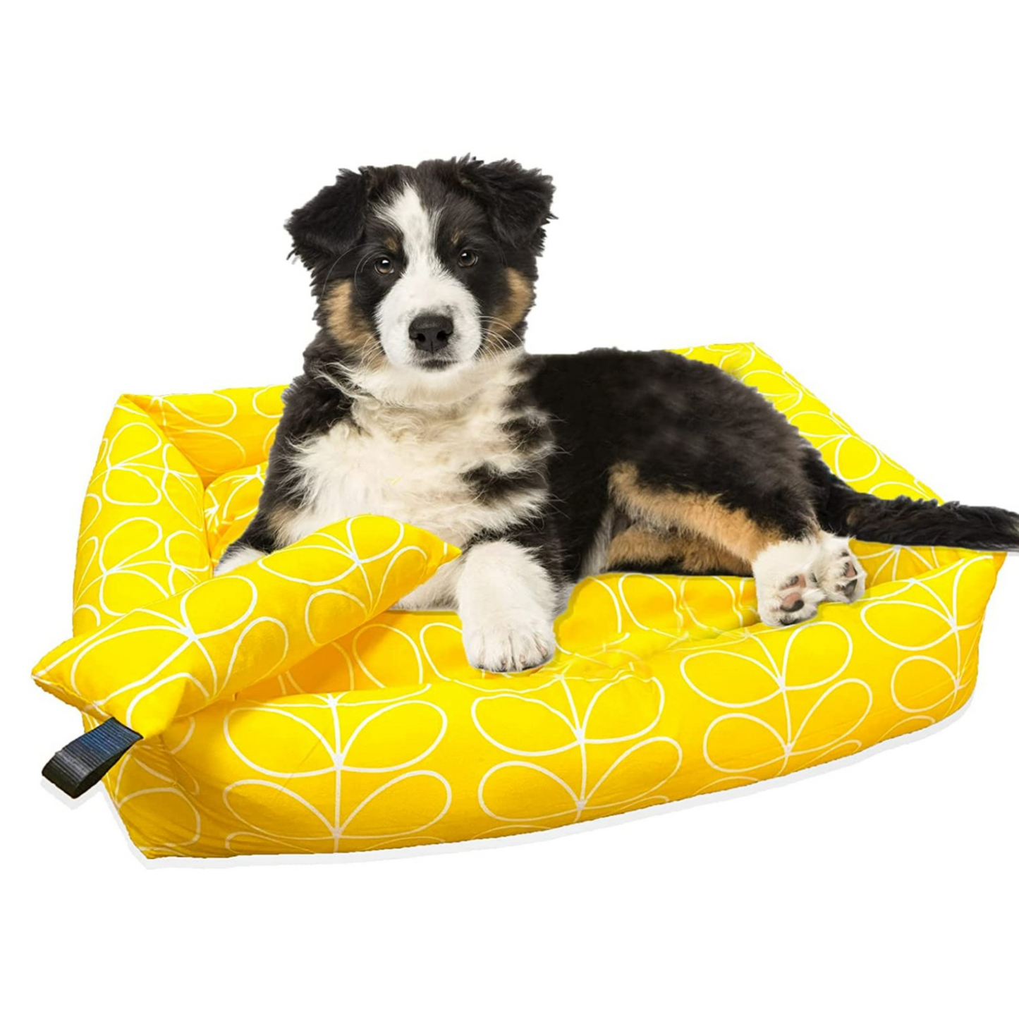 Geometric Pet Bed (Yellow)