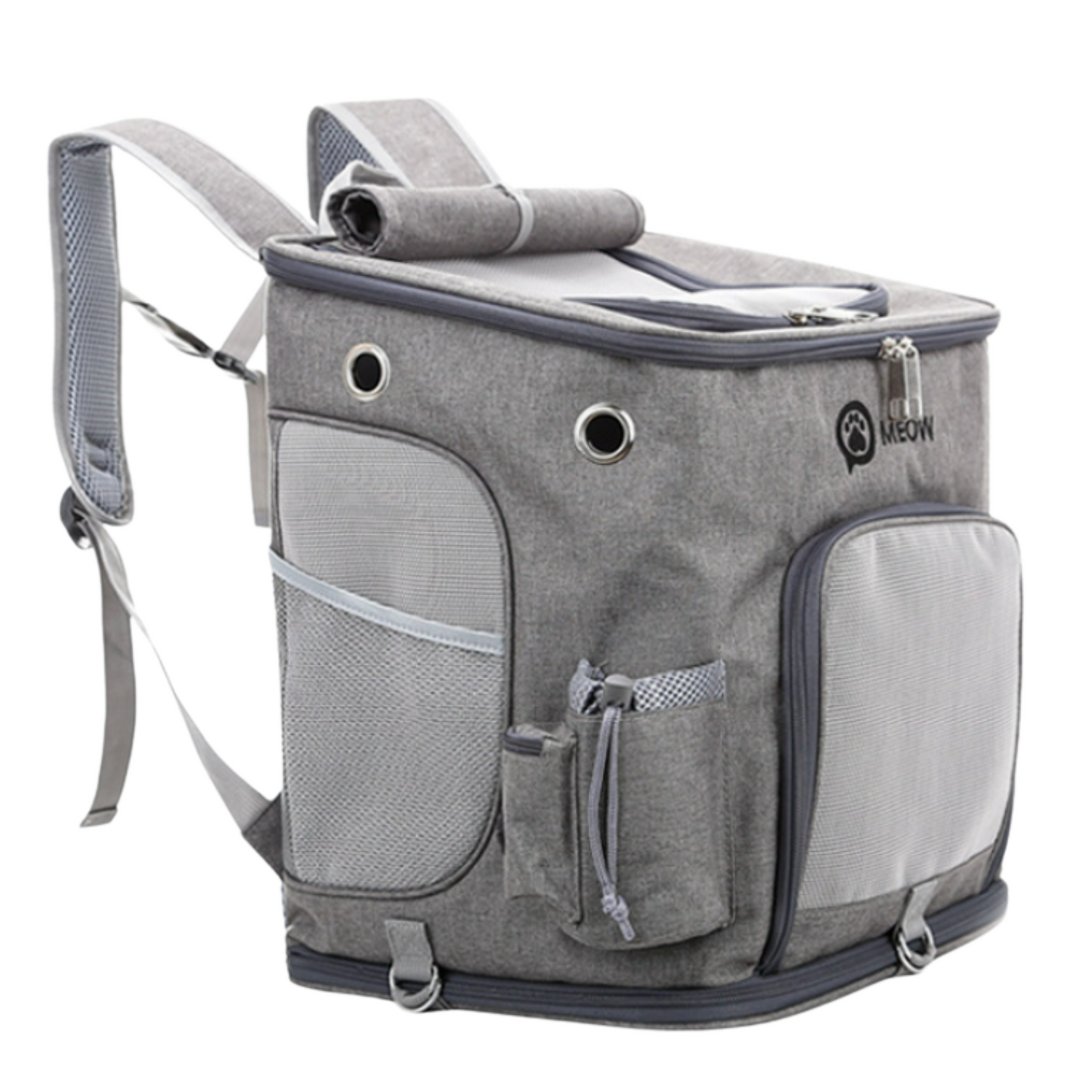 Pet Backpack - Canvas and Mesh (40cm)