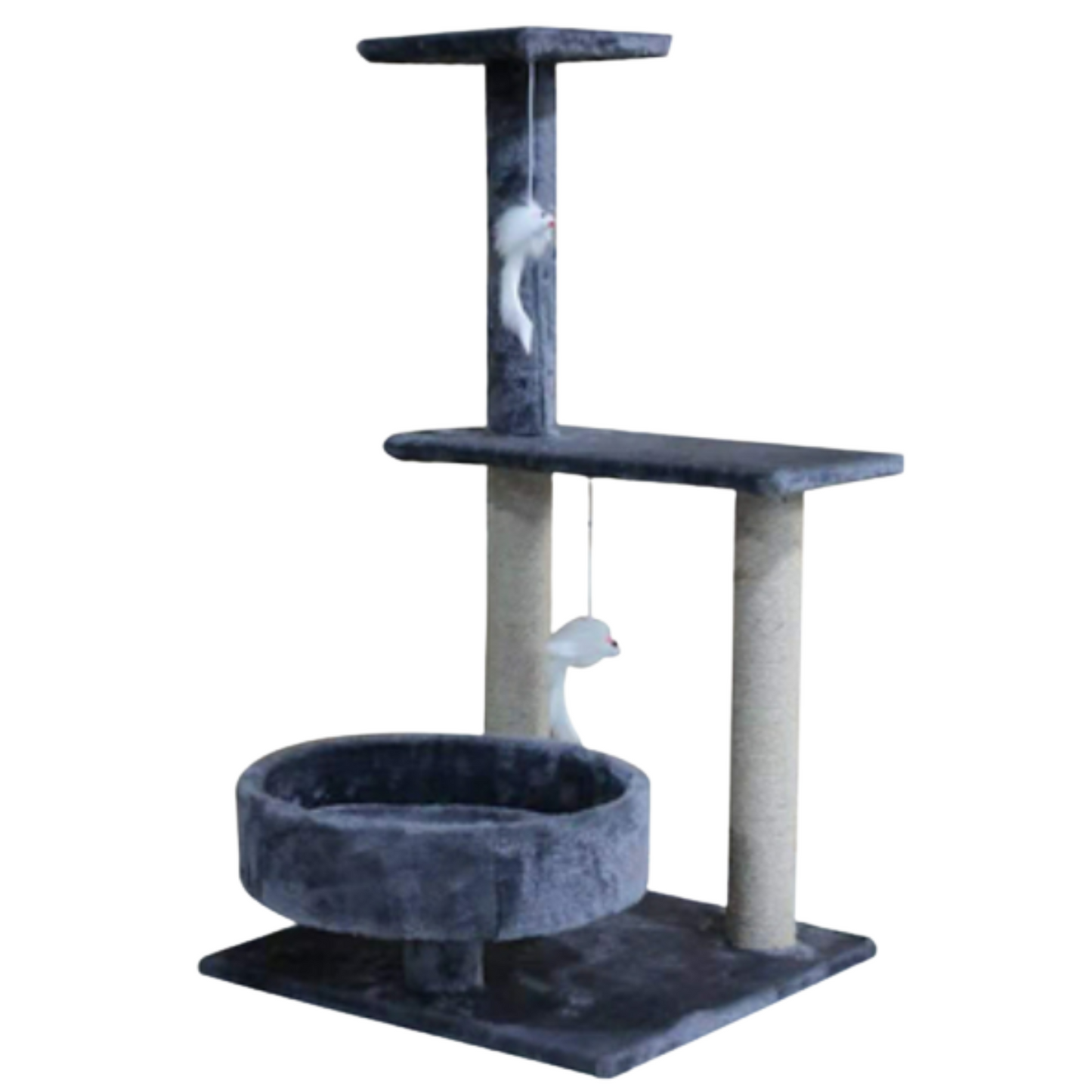 Scratcher Post with Bed (78cm)